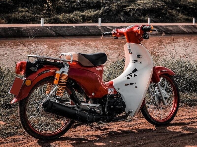 50+ hình ảnh xe Cub độ kiểng đẹp nhất 2022 (Hình 37)