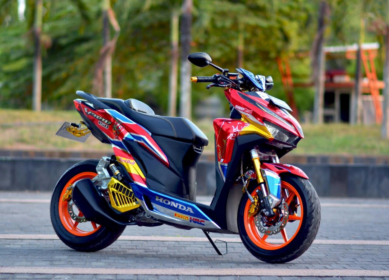Ảnh Honda Vario 150 độ decal Ảnh Honda Vario 150 độ decal