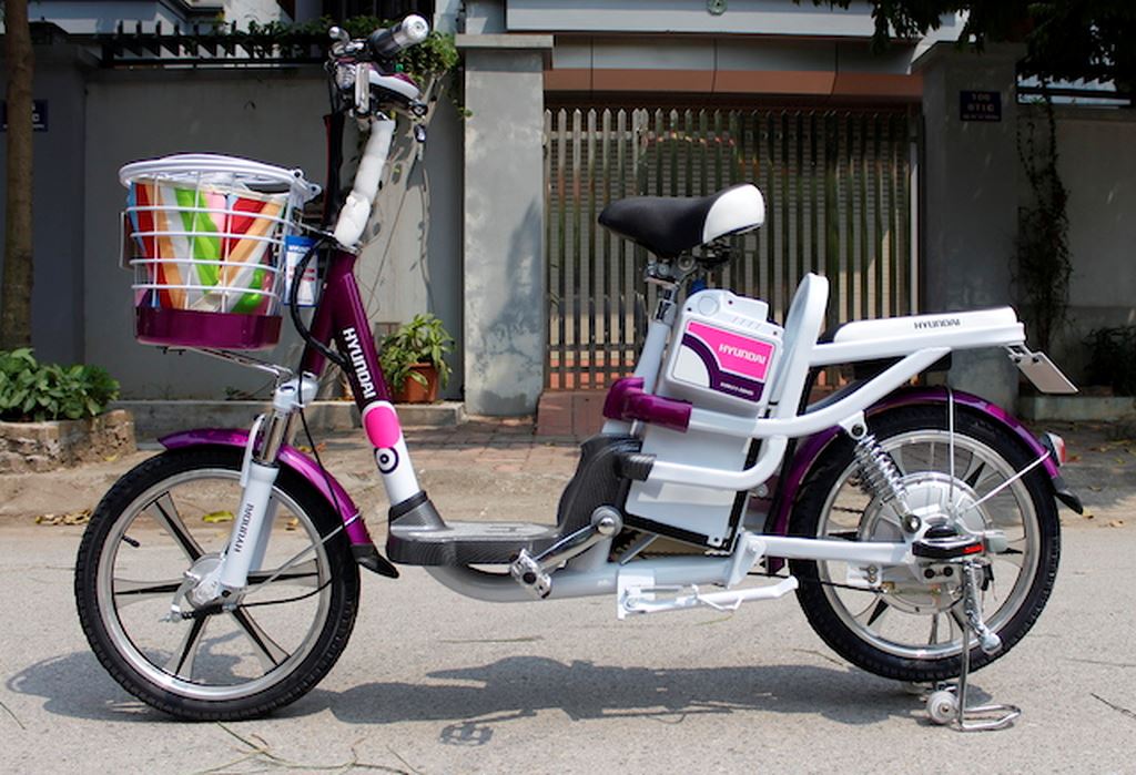 Ảnh xe đạp điện độ cá tính