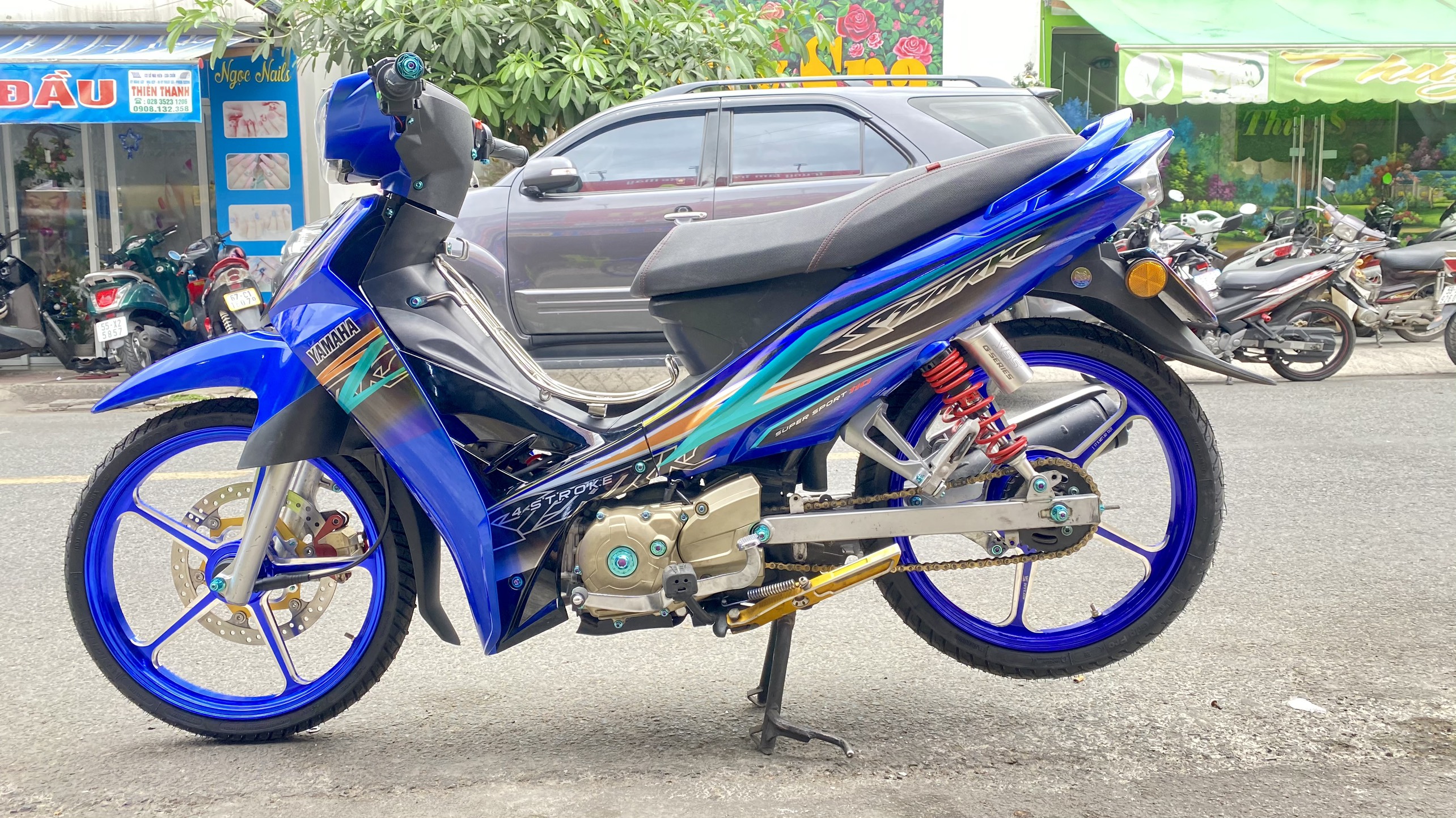 Ảnh xe Sirius độ màu Ảnh xe Sirius độ màu