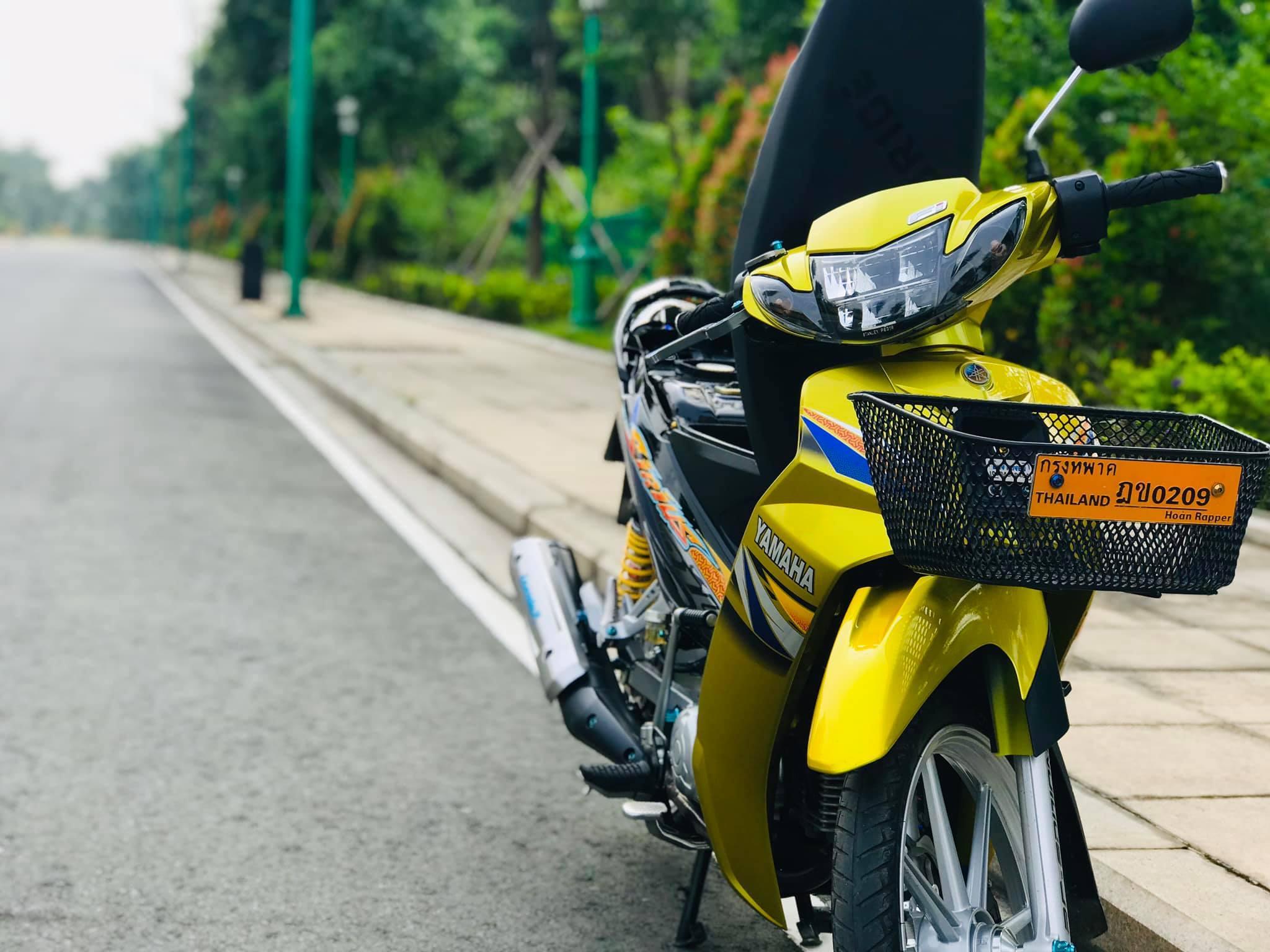 Ảnh xe Sirius độ vàng Ảnh xe Sirius độ vàng