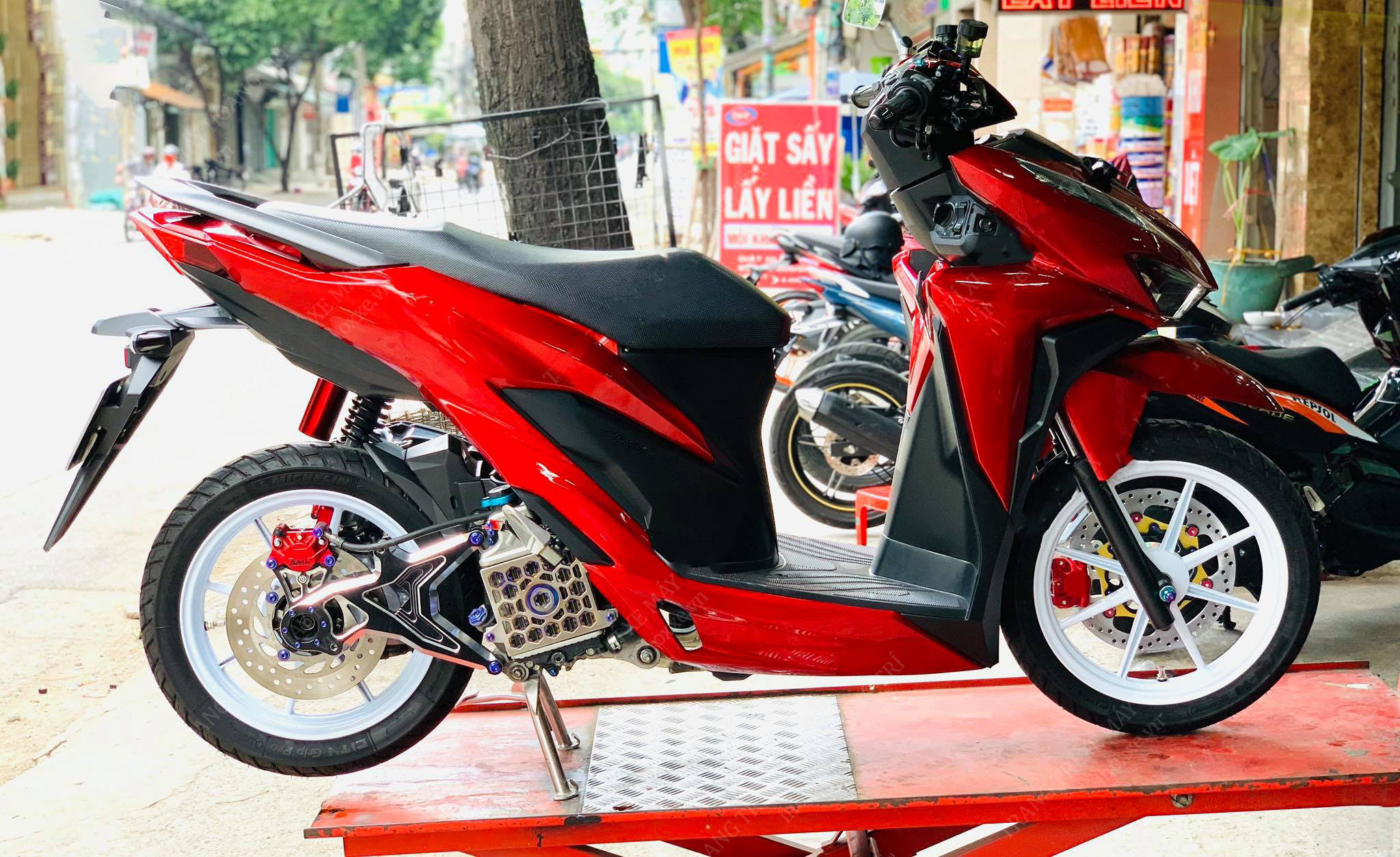 Hình ảnh Honda Vario 150 độ đơn giản Hình ảnh Honda Vario 150 độ đơn giản