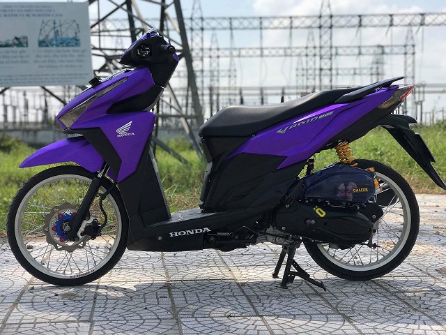 Hình ảnh Honda Vario 150 độ kiểng tím Hình ảnh Honda Vario 150 độ kiểng tím