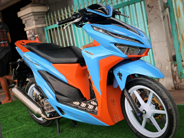 Hình ảnh Honda Vario 150 xanh cam Hình ảnh Honda Vario 150 xanh cam