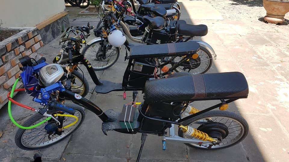 Hình ảnh những chiếc xe đạp điện độ
