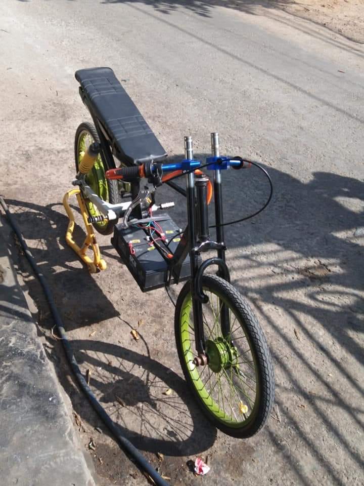 Hình ảnh xe đạp điện độ drag đẹp