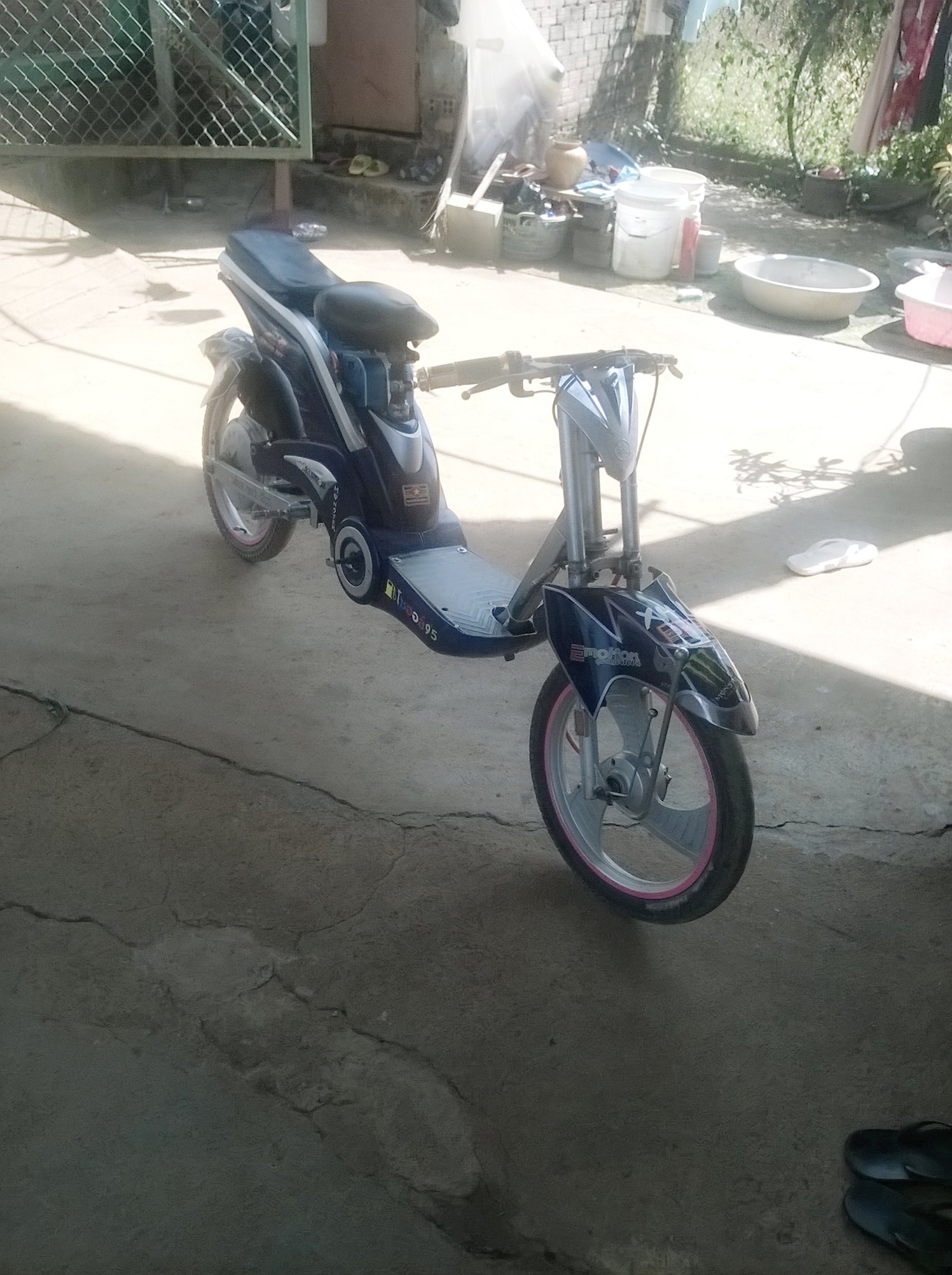 Hình ảnh xe đạp điện độ kiểng
