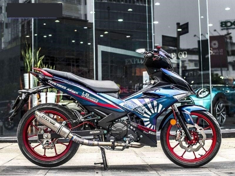 Yên xe Exciter độ gọt - kiểu yên độ được biker săn đón nhiều nhất hiện nay.