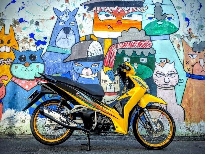 Độ kiểng Future giúp xe trở nên bắt mắt, thời trang hơn.