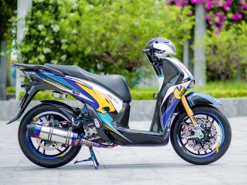 Sở hữu bản độ đẹp, giúp biker tự tin hơn về chiến mã của mình.