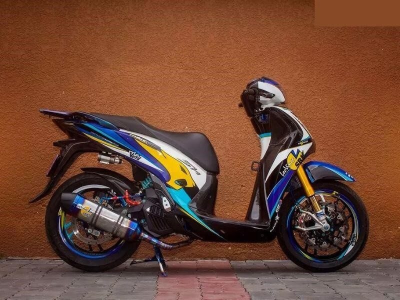 Phiên bản xe SH độ kiểng đẹp, ấn tượng nhất 2022 (Hình 37)