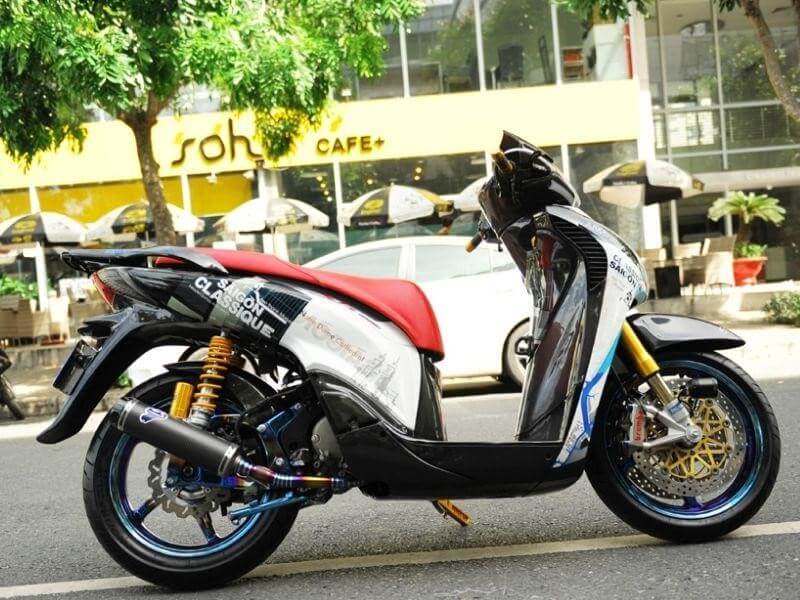 Phiên bản xe SH độ kiểng đẹp, ấn tượng nhất 2022 (Hình 41)