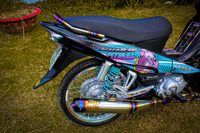 Hình ảnh xe Sirius độ màu Hình ảnh xe Sirius độ màu