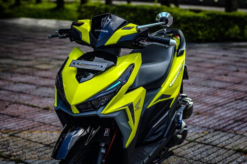 Honda Vario 150 độ kiểng xanh Honda Vario 150 độ kiểng xanh