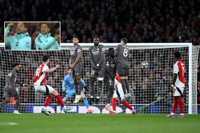 Declan Rice chia sẻ bí quyết ghi bàn từ cú đá phạt siêu đẳng vào lưới Real Madrid