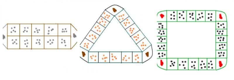 Ô ăn quan cho 3 hoặc 4 người